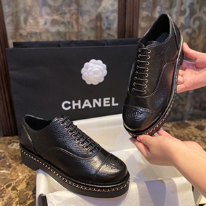 9A+ quality chanel lace-up shoes