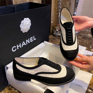 9A+ quality chanel lace-up shoes