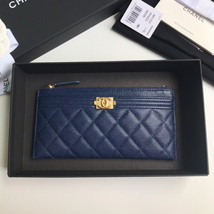 chanel long card holder #a81254