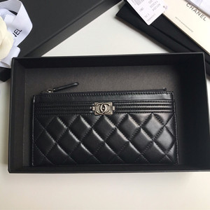 chanel long card holder #a81254