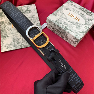 dior 35mm calfskin belt