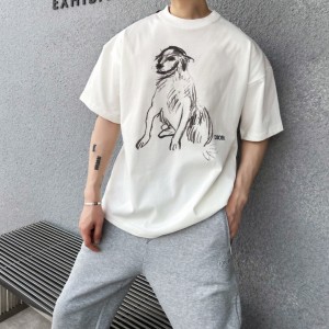 dior and duncan grant and charleston oversized t-shirt
