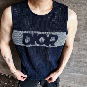 dior sleeveless t-shirt