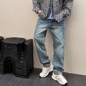 dior atelier long slim-fit jeans