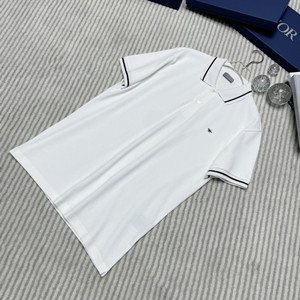 9A+ quality dior polo shirt with bee embroidery