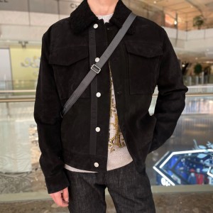 dior leather jacket