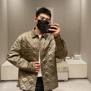 dior cannage quilted overshirt