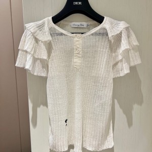 9A+ quality dior frilled top