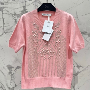 dior short-sleeved sweater