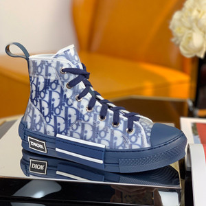 dior "b23" high-top dior oblique sneaker shoes