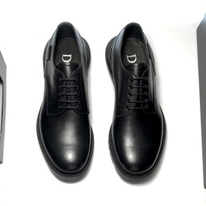 dior black derby shoes