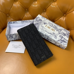 9A+ quality dior vertical long wallet