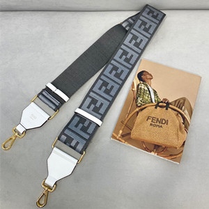fendi strap you beige ribbon shoulder strap #907