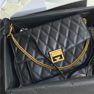 givenchy medium gv3 bag in diamond quilted leather