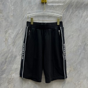 givenchy bermuda shorts in dleece with givenchy bands