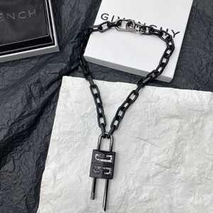 givenchy lock necklace