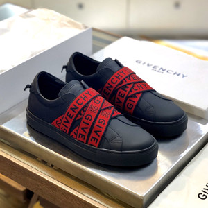 givenchy 4g webbing sneakers in leather