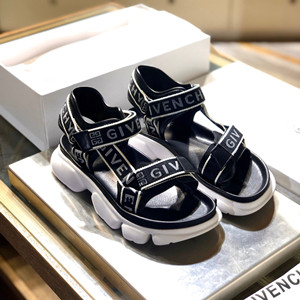givenchy jaw sandals in leather with givenchy 4g webbing shoes