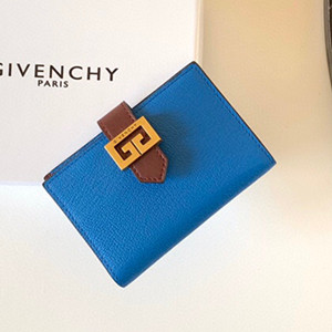 givenchy two-toned gv3 wallet in leather