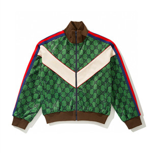 9A+ quality gucci gg jersey zip jacket with web