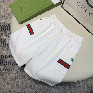 9A+ quality gucci jersey jogging shorts with web
