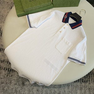 9A+ quality gucci cotton piquet polo with interlocking g