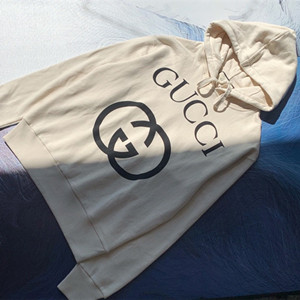 9A+ quality gucci hooded sweatshirt with interlocking g
