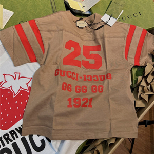 9A++ quality gucci children's 1921 gucci print t-shirt
