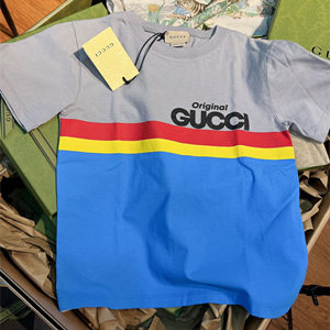 9A++ quality gucci children's original gucci cotton t-shirt