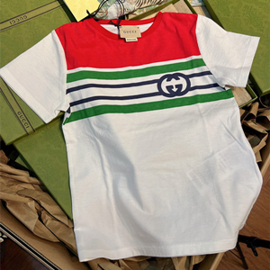 9A++ quality gucci children's interlocking g cotton t-shirt