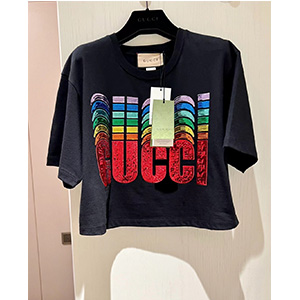 9A+ quality gucci cotton t-shirt with gucci embroidery