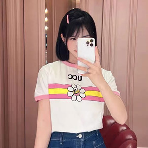 9A+ quality gucci cotton jersey printed t-shirt