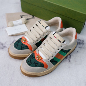 gucci screener leather sneaker shoes 9A+ quality