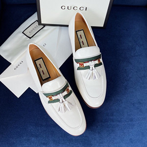 gucci loafer with web and interlocking g shoes 9A+ quality