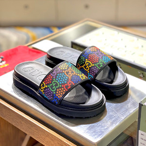 gucci men's gg rsychedelic slide shoes