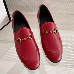 gucci leather horsebit loafer shoes