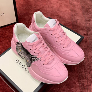 9A+ quality gucci women's rhyton sneaker shoes