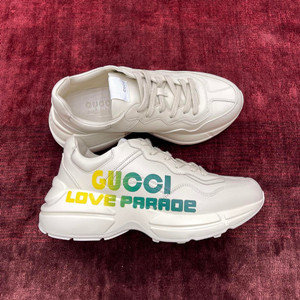 9A+ quality gucci men's rhyton gucci love parade sneaker shoes