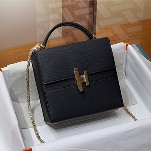 hermes cinhetic epsom leather handbag