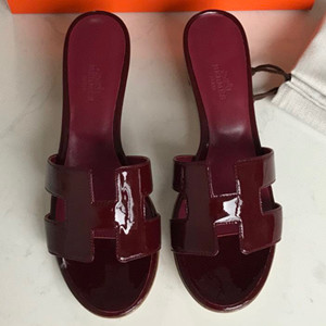 hermes oasis sandal shoes patent leather