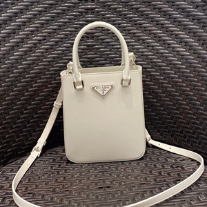 9A+ quality prada small brushed leather tote bag #1ba331