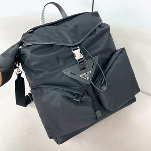 9A+ quality prada re-nylon and leather backpack #2vz108