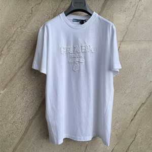 9A+ quality prada embroidered jersey t-shirt