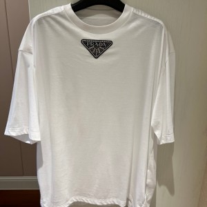 9A+ quality prada embroidered jersey t-shirt