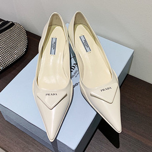prada brushed leather pumps shoes