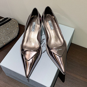 prada brushed leather pumps shoes