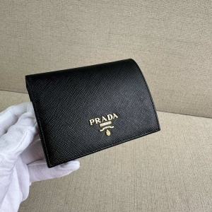 prada small saffiano leather wallet