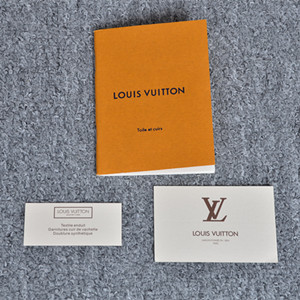 Louis Vuitton original booklet card