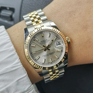 rolex datejust 36 oyster,36mm,oystersteel and yellow gold #m126233