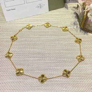 van cleef & arpels alhambra necklace,10 motifs #10829